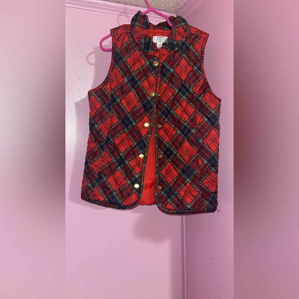 Crown and ivy vest